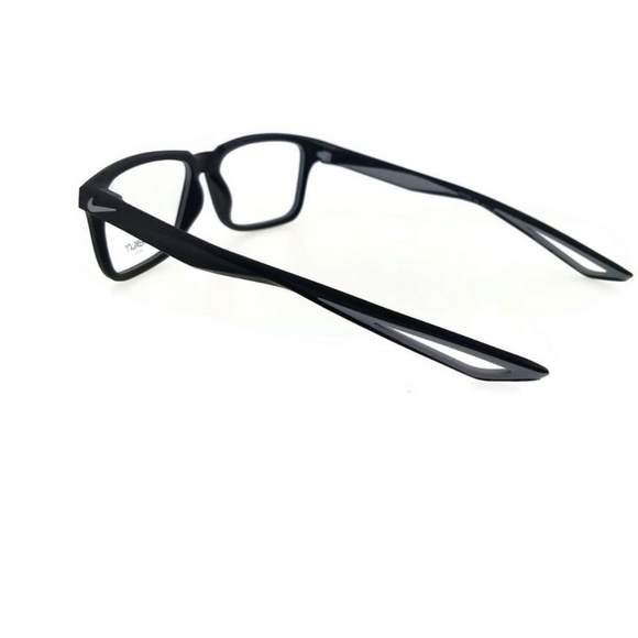 4279-004-54 Mens Black Frame Clear Lens Eyeglasses - Picture 4 of 4